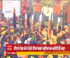 ਸ਼ਹੀਦੀ ਜੋੜ ਮੇਲ ਦੇ ਆਖ਼ਰੀ ਦਿਨ ਸਜਾਇਆ ਆਲੌਕਿਕ ਨਗਰ ਕੀਰਤਨ