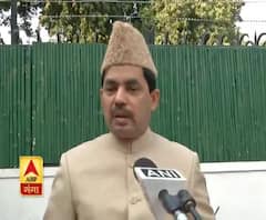 Farmers Protest: किसानों के कंधे को अपनी बैसाखी बनाने में लगा विपक्ष: Shahnawaz Hussain| ABPGanga 