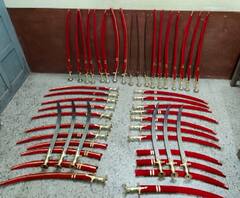 Manmad Sword Seized | मालेगावात विक्रीसाठी आणलेल्या 40 तलवारींसह तिघांना अटक