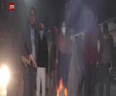 ABP GANGA की खबर का असर, DM ने रैन बसेरों का किया निरीक्षण