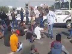 કચ્છના મીરજાપર હાઇવે પર સ્થાનિકોએ કર્યો ચક્કાજામ, જુઓ વીડિયો