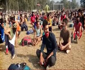 Army Recruitment Rally में कोरोना की 'एंट्री', 10 युवक कोरोना पॉजिटिव पाए गए | ABP Ganga 