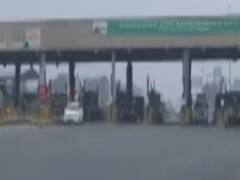 किसान चक्काजाम: दिल्ली गुरुग्राम बॉर्डर पर पुलिस तैनात