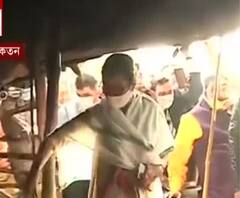 কলকাতা ফেরার পথে আচমকা শান্তিনিকেতনের আদিবাসী গ্রামে মুখ্যমন্ত্রী, কটাক্ষ কৈলাসের, অধিকারী বাড়িতে বিজেপি সাংসদ
