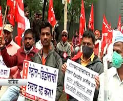 Nashik | दिल्लीतील शेतकरी आंदोलनाला नाशिकच्या साहित्यिकांचा पाठिंबा, नाशिक CBS परिसरात आंदोलन