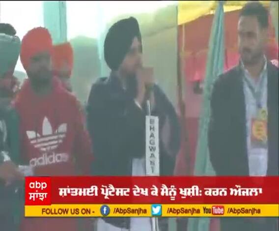 Canada ਤੋਂ ਸਿੱਧਾ ਦਿੱਲੀ ਅੰਦੋਲਨ 'ਚ ਸ਼ਾਮਿਲ ਹੋਏ Karan Aujla