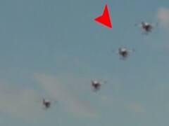 Indian Airforce releases pictures of Swarm Drone