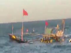 દીવના દરિયામાં બોટ ડૂબી, બોટમાં સવાર તમામ ખલાસીઓનો કરાયો બચાવ, વીડિયો વાયરલ