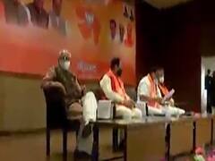 સ્થાનિક સ્વરાજ્યની ચૂંટણીને લઈ ભાજપની તડામાર તૈયારી, પ્રદેશ કાર્યાલય કમલમમાં મળી બેઠક