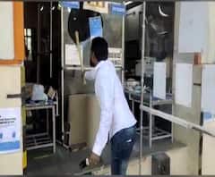 MNS vs Amazon : पुण्यात मनसेचं अमेझॉनविरोधात खळ्ळखट्याक, ऑफिस फोडलं