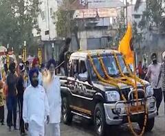 Manmad | मनमाडमध्ये शोभायात्रेचं आयोजन, मोजक्या लोकांच्या उपस्थितीत सोहळा