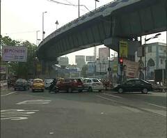 বেপরোয়া গাড়ির ধাক্কা! পার্ক সার্কাস সেভেন পয়েন্টে জখম দুই পুলিশকর্মী