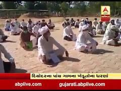 બનાસકાંઠાના દિયોદરમાં પાણી મુદ્દે ખેડૂતોએ શરું કર્યું આંદોલન 