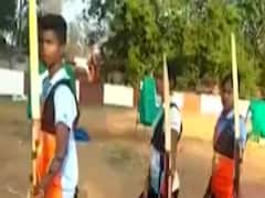 ITBP Soldiers train children in Archery for free in Naxal hit area