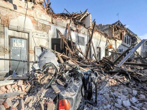 क्रोएशिया में भूकंप से भारी तबाही, कई इमारतें हुईं जमींदोज