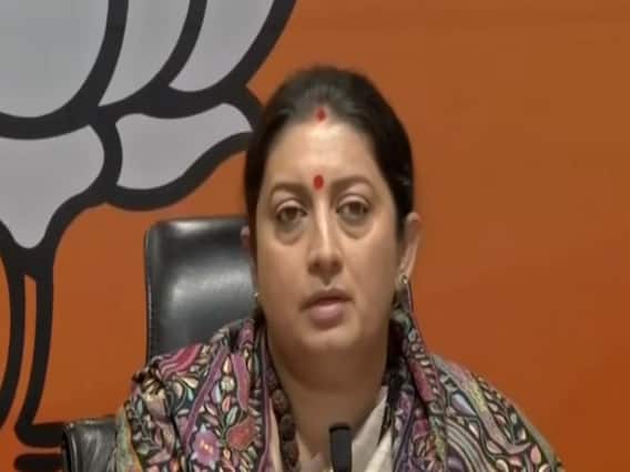 Smriti Irani ने DDC चुनाव में पीएम मोदी पर विश्वास दिखाने के लिए J&K की जनता का आभार व्यक्त किया 