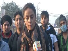 Farmers Protest में पहुंची Gul Panag,बोलीं-'बिल अगर वाकई हित मे थे तो Lockdown में क्यों लागू हुए ?'