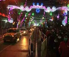 Christmas Celebration 2020: আলো ঝলমলে পার্ক স্ট্রিট-সেন্ট পলস ক্যাথিড্রাল, নিউ নর্ম্যালে বড়দিন পালন