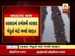 વલસાડના ગોરગામમાં વરસાદ પડતા ખેતરોમાં પાણી ભરાયા, જુઓ વીડિયો 