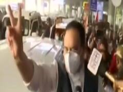 JP Nadda welcomed warmly at Kolkata airport, to challenge Mamata Banerjee on her hometurf