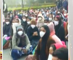 AIIMS Nurse Strike: कोरोना महामारी के बीच अनिश्चितकालीन हड़ताल पर गईं AIIMS की नर्स