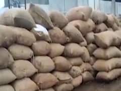 રાજકોટના ગોંડલ માર્કેટયાર્ડમાં ખુલ્લામાં પડેલી 500થી વધુ ગુણી મગફળી પલળી, જુઓ વીડિયો