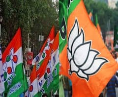 TMC vs BJP: বরানগর থানার সামনে তৃণমূল ও বিজেপি কর্মীদের ধস্তাধস্তি