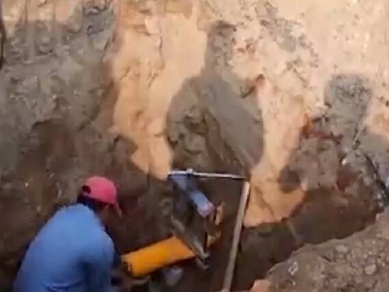 મહેસાણા મોઢેરા પાસે સાબરમતી ગેસની પાઇપલાઇનમાં લીકેજ, વાહન વ્યવહાર કરાયો બંધ