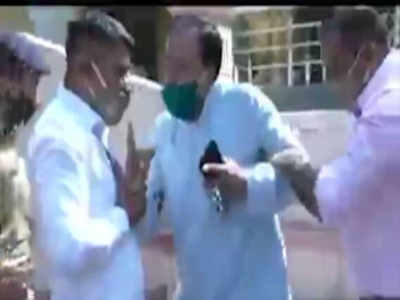 રાજકોટમાં ખેડૂત સંમેલનની મંજૂરી મામલે ધરણા પર બેઠેલા કોગ્રેસના નેતાઓ સામે શું કરાઇ કાર્યવાહી?