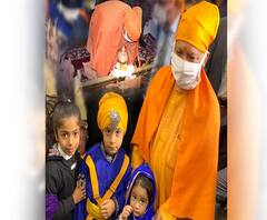 Lucknow के अहियागंज गुरुद्वारे पहुंचे CM Yogi ने सुनें क्या कहा ? | ABP Ganga 