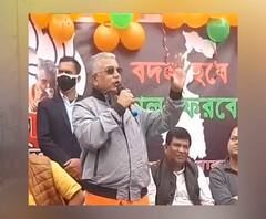 'শিক্ষা-স্বাস্থ্য-জীবিকার রসদ মানুষ যেন বাংলাতেই পায়, সেই ব্যবস্থা করব', ফুলবাড়িতে চায়ে পে চর্চায় দাবি দিলীপের