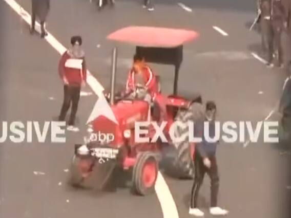Farmers Tractor Rally : पुलिसकर्मियों पर Tractor चढ़ाने की कोशिश, 8 Metro Station बंद किए गए