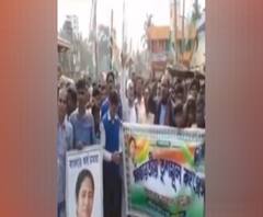 Chaos at Nandigram: শুভেন্দুর সভার আগেই BJP-TMC তরজায় উত্তপ্ত নন্দীগ্রাম, পতাকা ছেঁড়ার অভিযোগে মিছিল শাসকদলের 