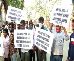 चोर बाजारातील व्यापाऱ्यांचं महापौर बंल्यासमोर आंदोलन; महापौर किशोरी पेडणेकर यांची प्रतिक्रिया