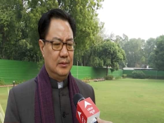  Sports Minister Kiren Rijiju speaks on racial discrimination and calls for strict action 
