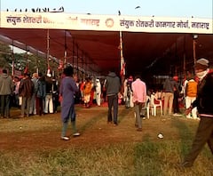 Mumbai Farmers Protest | शेतकऱ्यांचं 'लाल वादळ' मुंबईत धडकलं! आज राजभवनावर मोर्चा