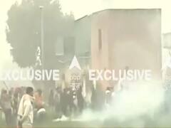 करनाल में खट्टर की महापंचायत से पहले किसानों का विरोध प्रदर्शन, पुलिस ने दागे आंसू गैस के गोले