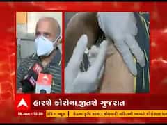 અમદાવાદઃ SVPના સુપ્રિન્ટેન્ડેન્ટ એસ.ટી મલ્હાનને કોરોના વેક્સિનનો પ્રથમ ડોઝ અપાયો