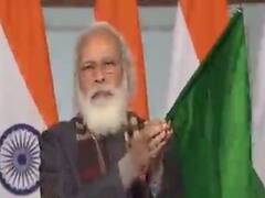 સ્ટેચ્યુ ઓફ યુનિટીને અન્ય રાજ્યોથી જોડતી આઠ ટ્રેનોને PM મોદીએ આપી લીલીઝંડી