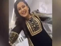 Tunisha Sharma visits Reem Sheikh on the sets of Tujhse Hai Raabta