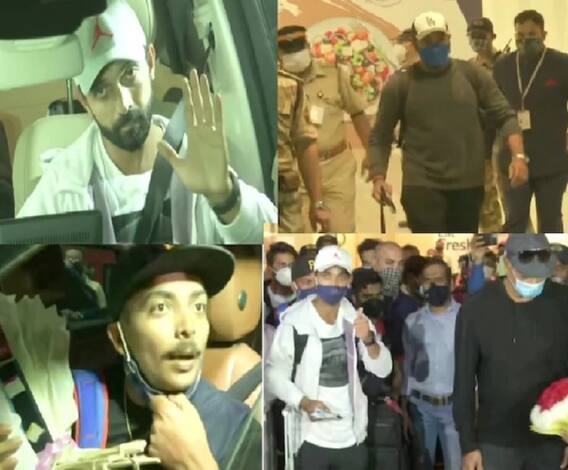 Team India Returns Home | ऐतिहासिक कामगिरीनंतर टीम इंडिया मायदेशी, भारतीय खेळाडूंचं जल्लोषात स्वागत