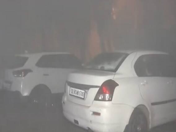 Weather : Delhi-NCR में छाया घना कोहरा, Visibility शून्य के करीब 