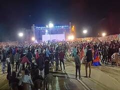 જૂનાગઢના પોલીસ ટ્રેનિંગ સેન્ટરમાં જ LRD જવાનો ઘૂમ્યા ગરબે, કોવિડ નિયમોના ઉડ્યા ધજાગરા