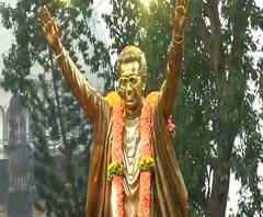 Balasaheb Thackeray Statue Inauguration | साक्षात बाळासाहेब! बाळासाहेब ठाकरेंच्या पुतळ्याचं अनावरण