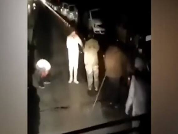 Atal tunnel में सैलानी को पीटने का HP Police का वीडियो वायरल