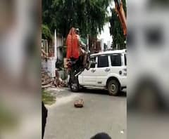 Viral Video | अनोख्या स्टाईलमध्ये क्रेन वापरून प्रि-वेडिंग शूट, सोशल मीडियावर व्हिडीओ तुफान व्हायरल