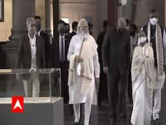 Victoria Memorial में PM Modi के साथ नजर आईं Mamata Banerjee | Parakram Diwas 2021
