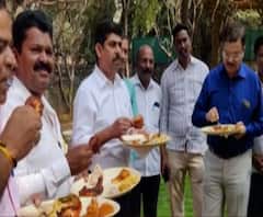 Chicken Lunch | अहमदनगरमध्ये 'चिकन लंच'चं आयोजन, चिकन खाण्यासाठी सुरक्षित असल्याचा संदेश