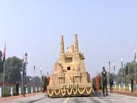 Republic Day: રાજપથ પર મોઢેરાના સૂર્ય મંદિરની ઝાંખી