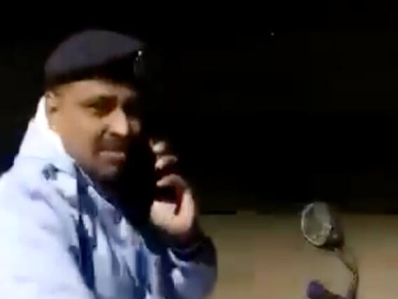 મોં પર માસ્ક નહીં, બાઇક પર નંબર પ્લેટ નહીઃ વડોદરાનો પોલીસ કોન્સ્ટેબલ સસ્પેન્ડ